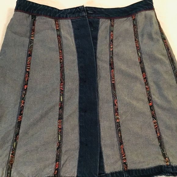 🦚 🦚 ANTHROPOLOGIE | Pilcro Button Down Denim Skirt - Picture 8 of 8